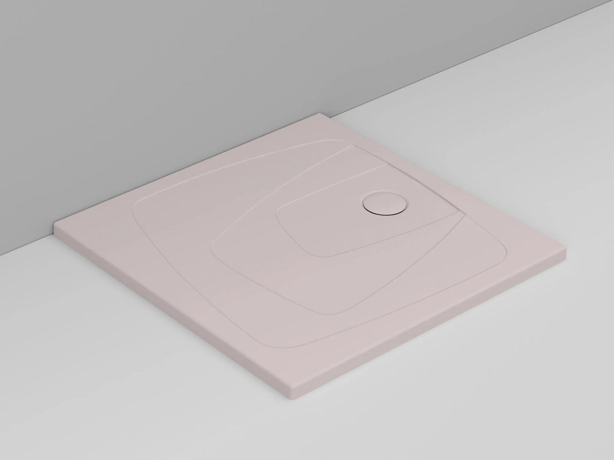 Керамический нескользящий квадратный поддон для душа Ceramica Dolomite за пределами ARCH-00056029