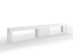 Выдвижная скамья из белого ясеня