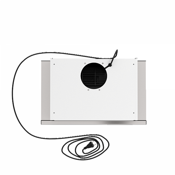 1184241 Вытяжка телескопическая ELIKOR Интегра Glass 50Н-400-В2Д серебристый/белый STDN-0049081 - Вид №7