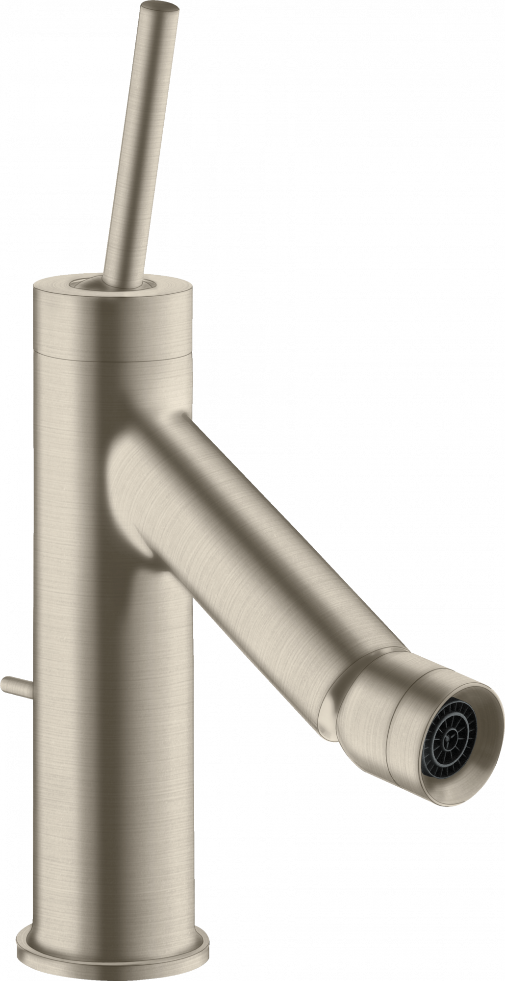 10211820 Смеситель для биде, однорычажный, со стержневой ручкой и сливным гарнитуром AXOR STARCK