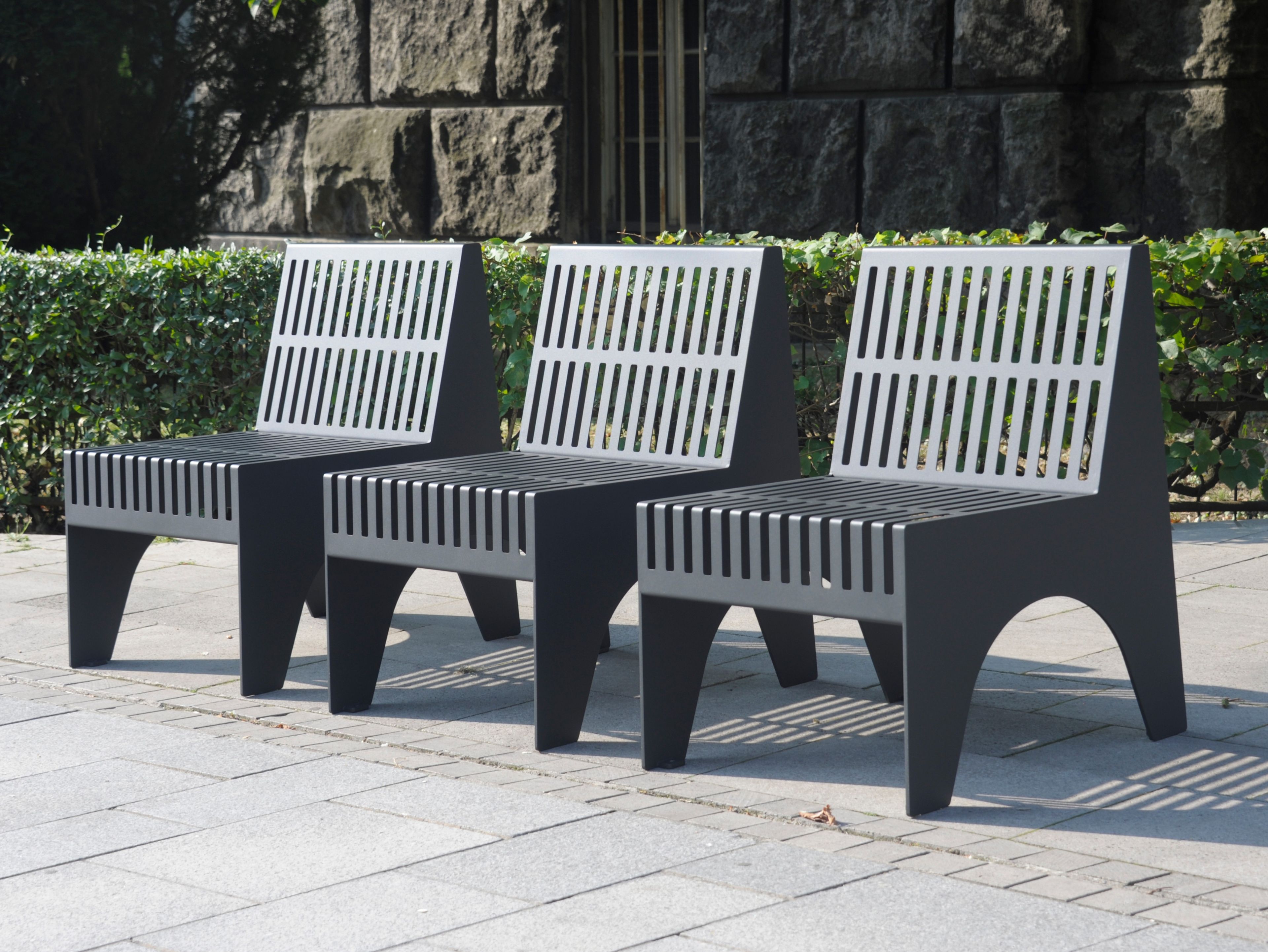 Наружное сиденье из нержавеющей стали BENKERT BANKE Chalidor ARCH-00031857 - Вид №1