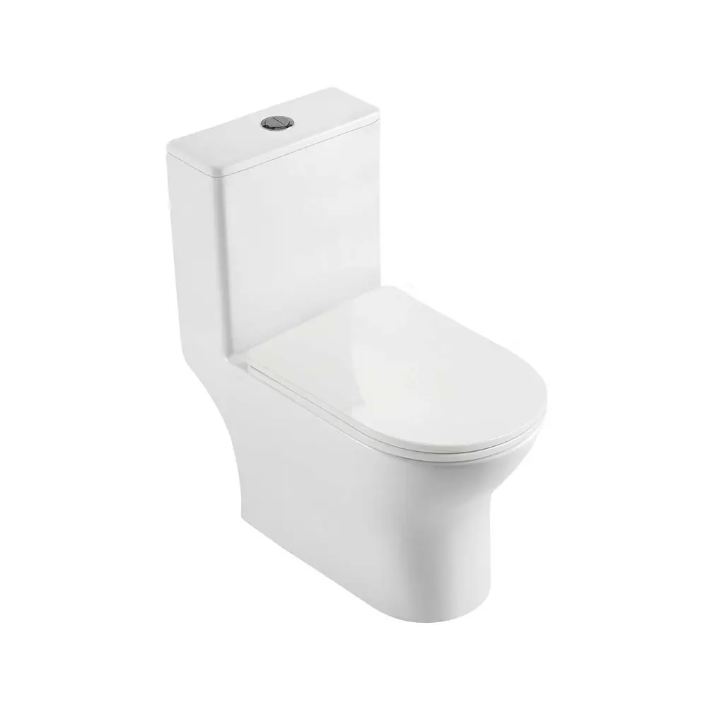 Унитаз-моноблок Aquatek Гелиос безободковый торнадо двойной смыв STLM-2163755 - Вид №5