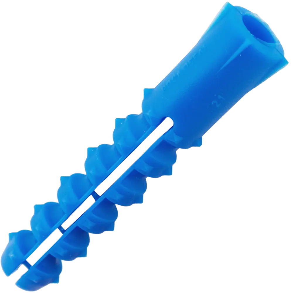 Дюбель с шипами для полнотелых материалов 12х70 мм полипропилен цвет синий 150 шт НЕВСКИЙ КРЕПЕЖ STLM-2158648