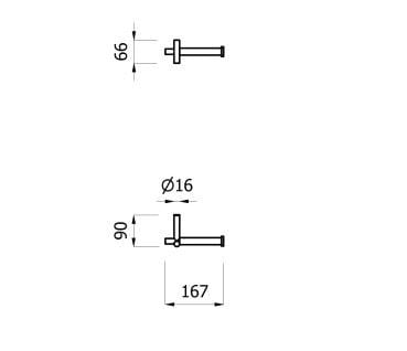 Держатель рулона EVER Life Design Buck ARCH-00125666 - Вид №2
