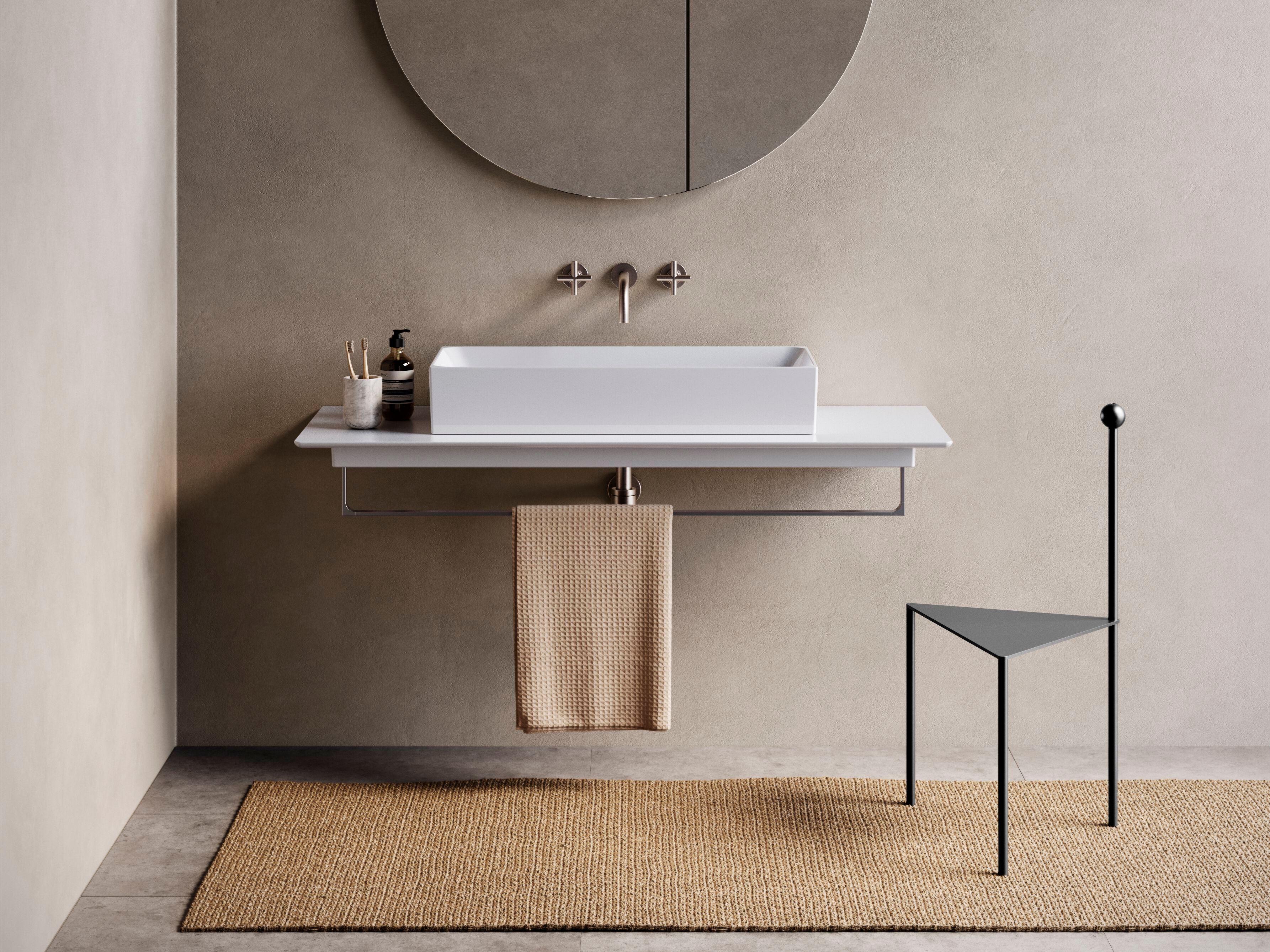 Прямоугольная раковина с одной столешницей CERAMICA CATALANO премиум ARCH-00130458 - Вид №1