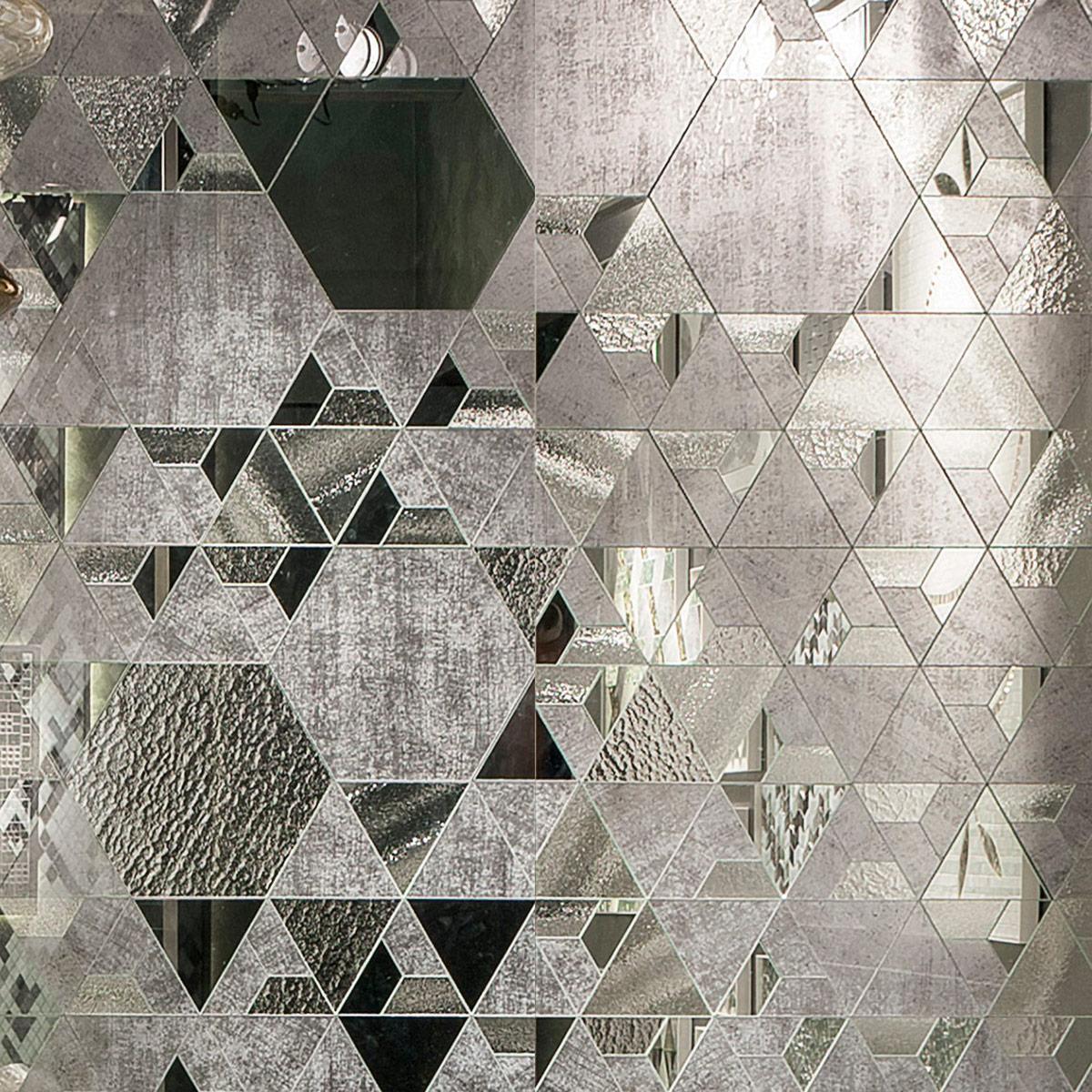 SICIS Bucolico Black Tela Grey Vetrite Tile sun-id-1991306 - Вид №20