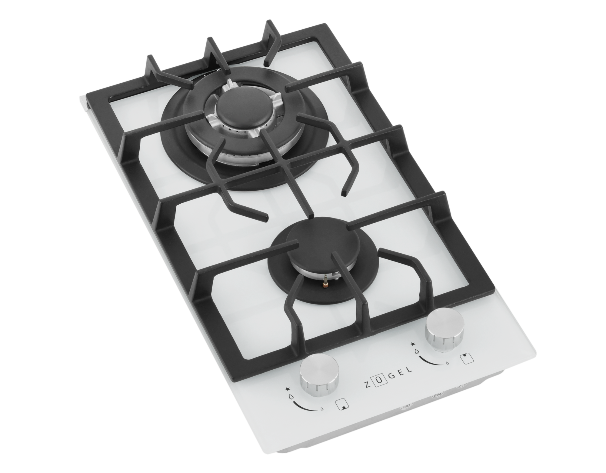 9175438 Газовая варочная поверхность ZUGEL ZGH292W STDN-0008532 - Вид №2
