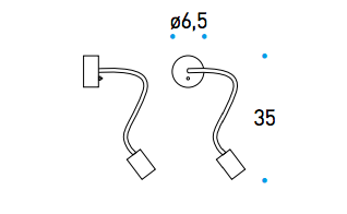 PAN PAR252 ULISSE бра гибкое 95458 - Вид №2