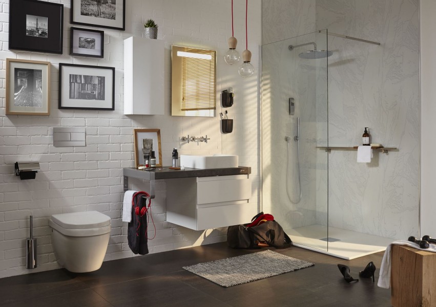 EB61-0800-N07 Столешница с отверстием для раковин vox еve112 (50 см) или evd112 (60 см) Jacobdelafon PARALLEL Santreyd - Вид №1