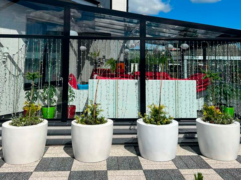 Кашпо коллекции "Дива" FD-04-70 80/60 ГеоПластБорд GPBST-64