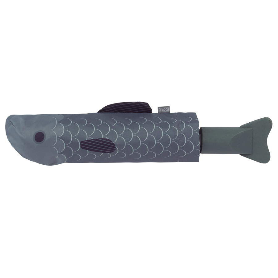 DYFIUMBBL Зонт fish, голубой Doiy 