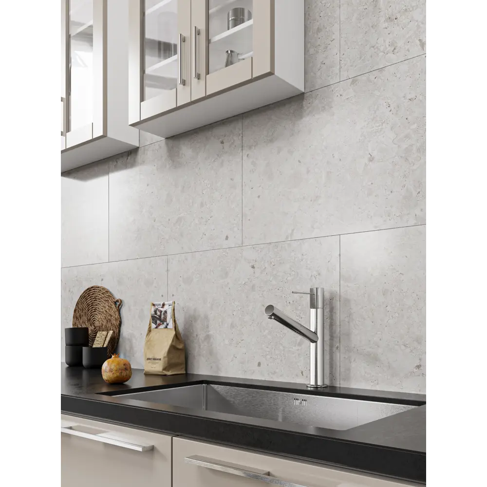 Стеновая панель ПВХ Artens Цепино бежевый 700x420x3.6 мм 2.058 м² 7шт STLM-2196041 - Вид №6