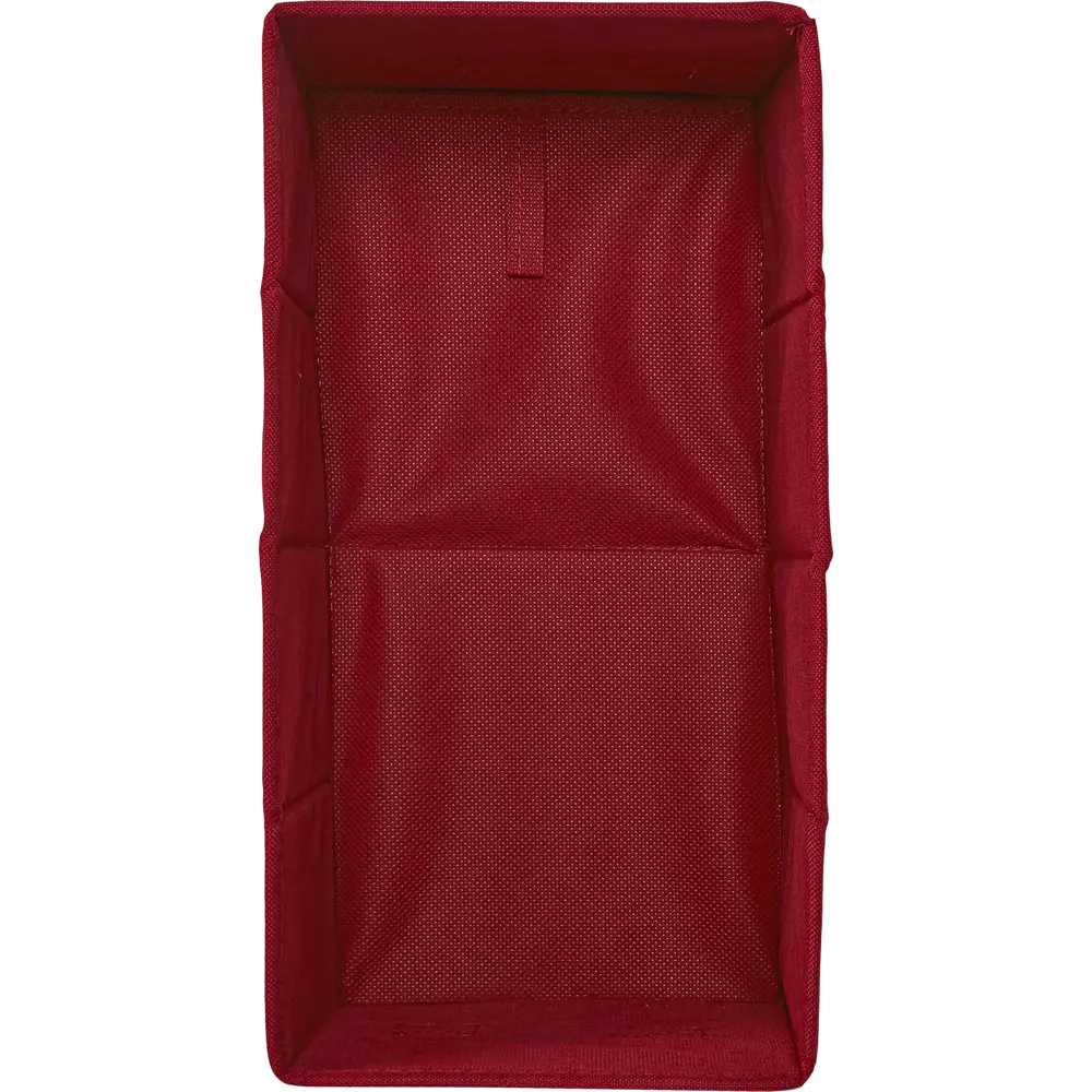 Короб Spaceo KUB 15x15x31 см 6.9 л полипропилен цвет тёмно-красный 82658004 STLM-2096271 - Вид №4