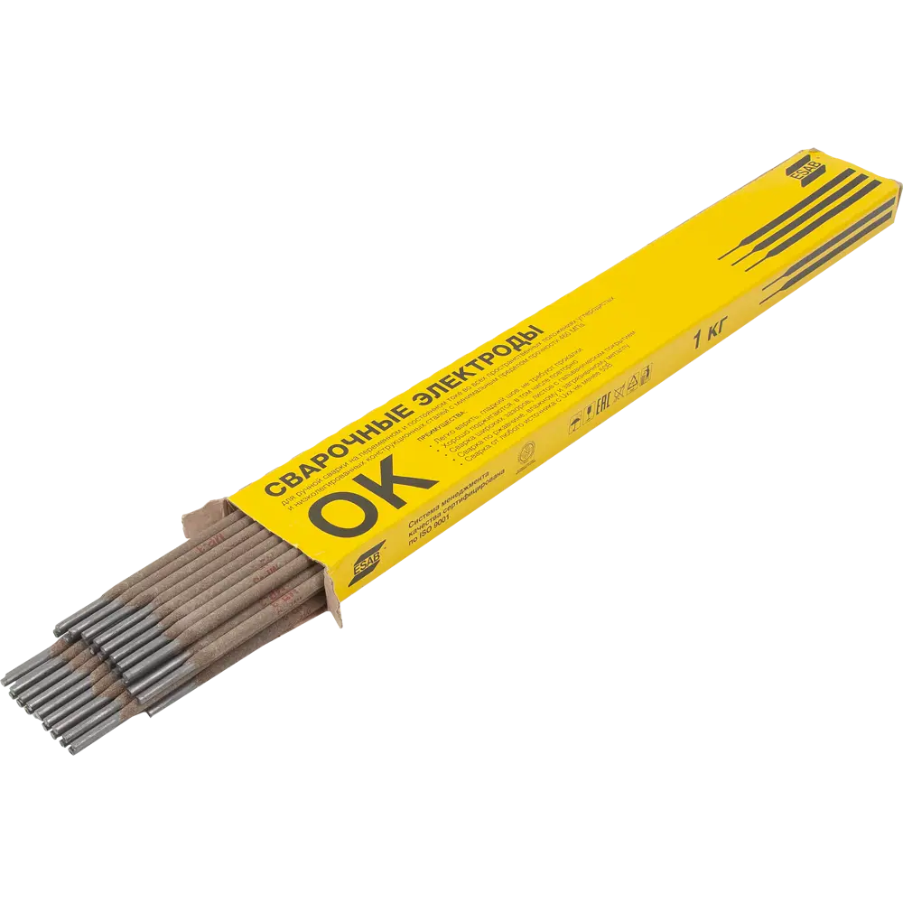 Электроды ESAB МР-3 для надежной дуговой сварки стальных конструкций 85301402 STLM-0060969 - Вид №1