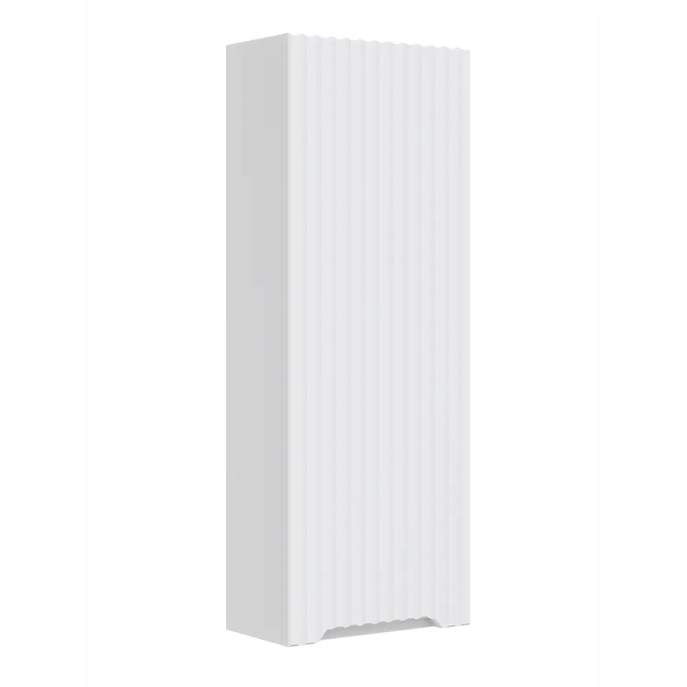 Шкаф для ванной Santreyd Фостер — элегантное хранение в матовом белом 89352062 STLM-0975583