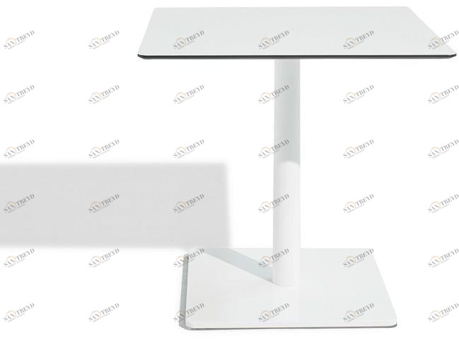 Bivaq Круглый садовый высокий стол из искусственной древесины Sit sun-id-1348598