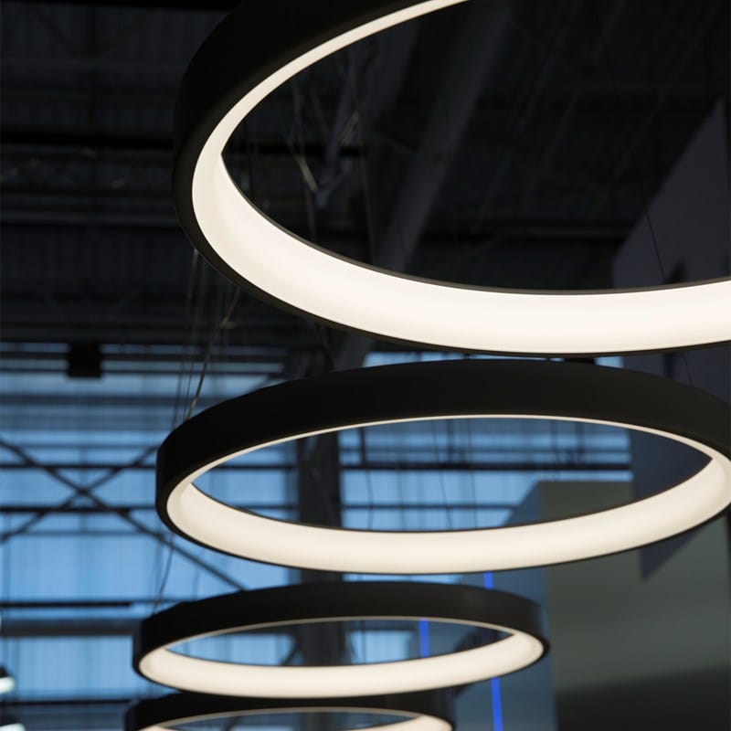 Алюминиевый подвесной светильник Martinelli Luce Lunaop ARCH-00090200 - Вид №8