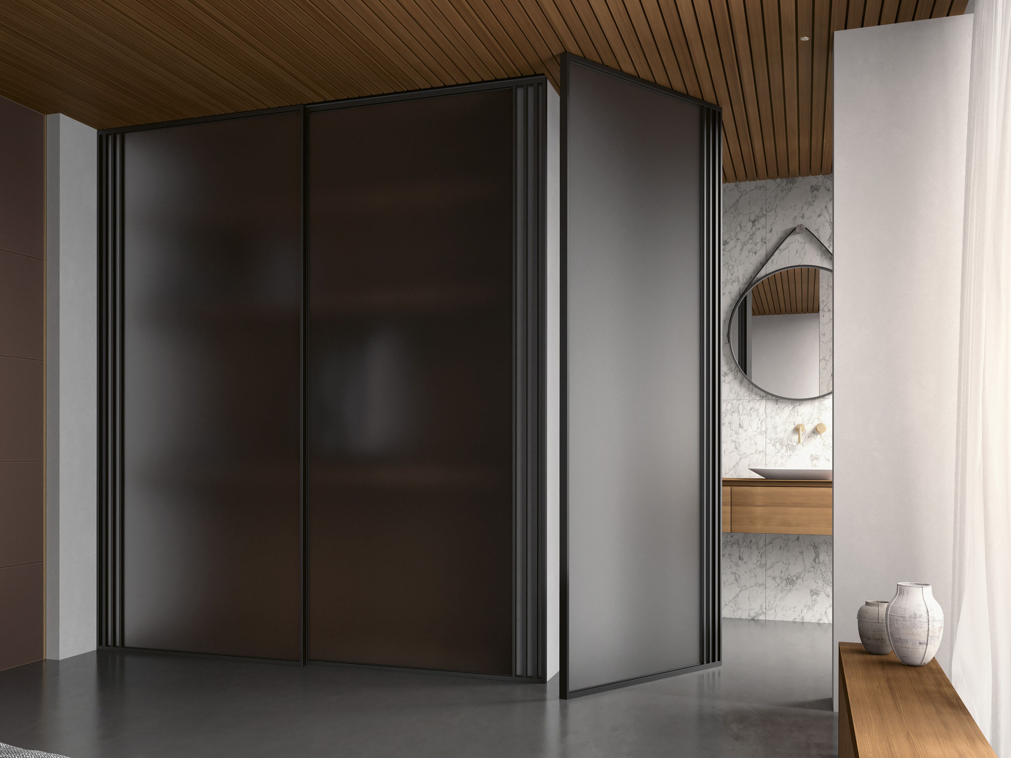 Стеклянная дверь BARAUSSE стеклянные и алюминиевые двери ARCH-00098718