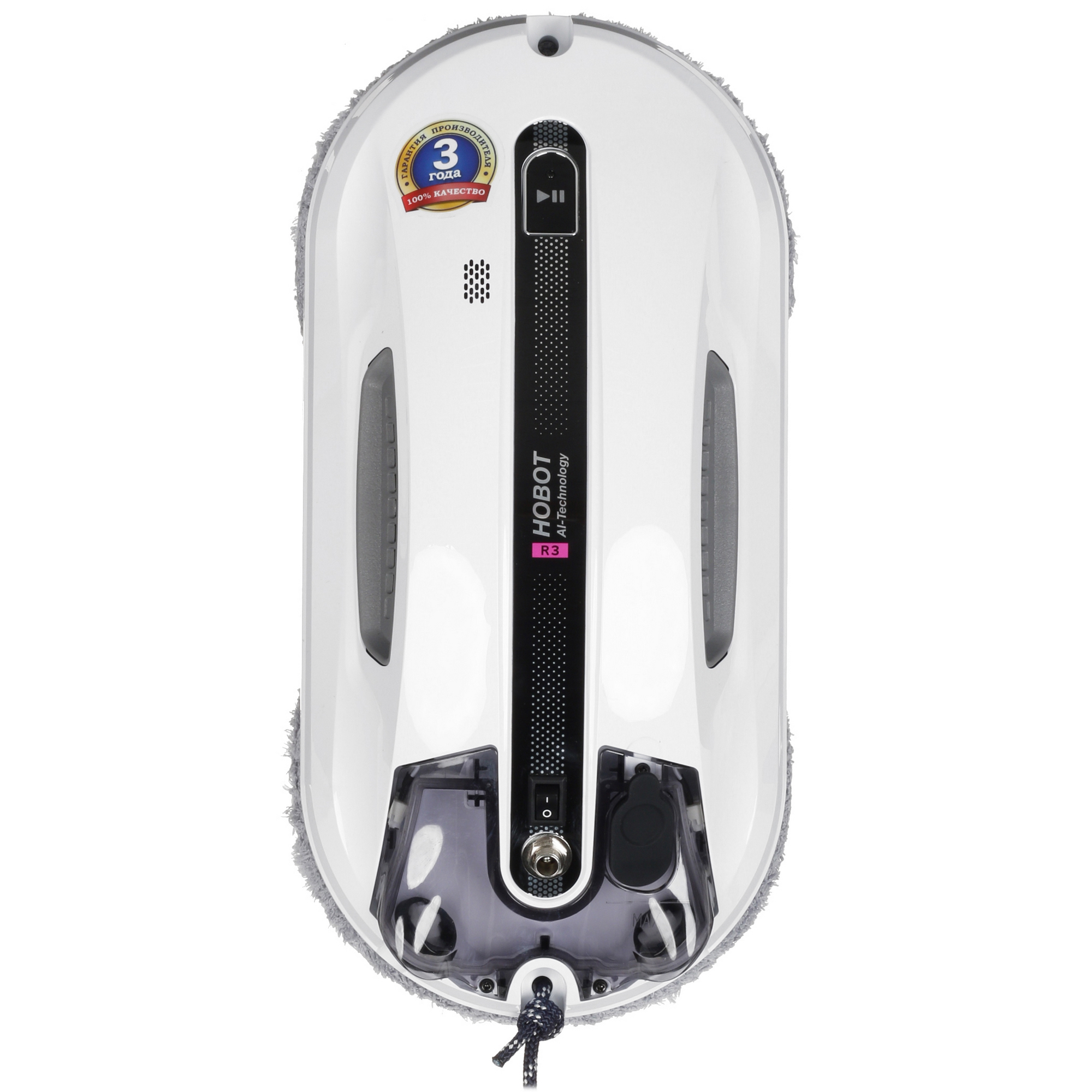 9977536 Робот-мойщик окон HOBOT-R3 Ultrasonic белый STDN-0058184 - Вид №1