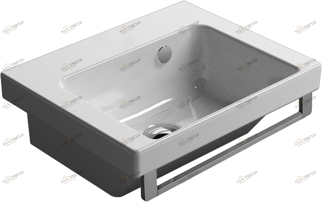 Полотенцедержатель  GSICERAMICA Portasciugamani 40 GSI ceramica Norm sun-id-1215798