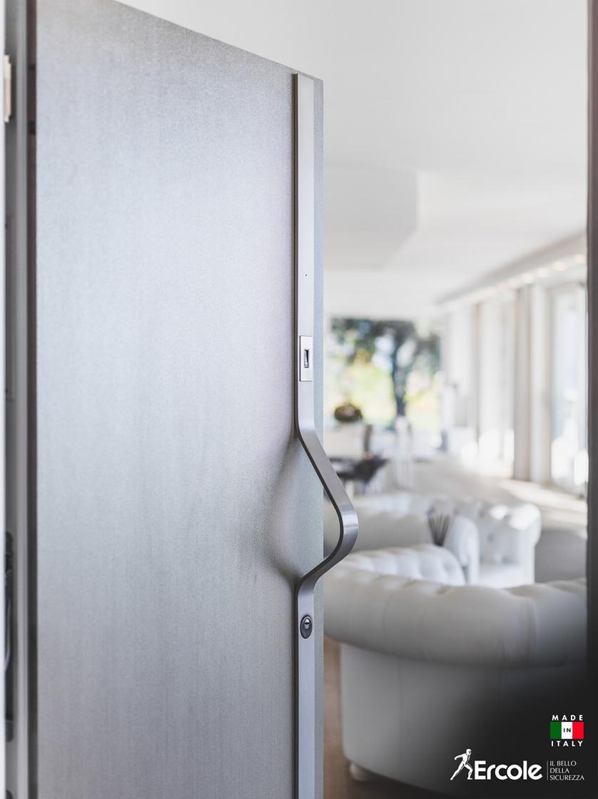 Ercole Бронированная входная дверь из керамогранита с контролем доступа sun-id-1384499 - Вид №3