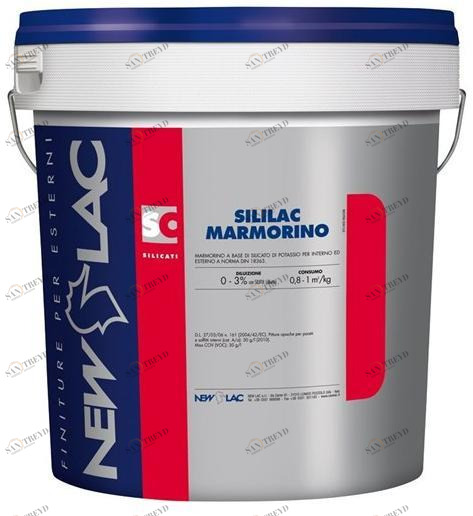 NEW LAC Марморино на основе силиката калия Finiture per esterni sun-id-1413982
