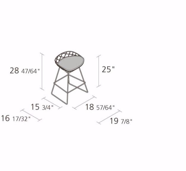 Alias Табурет салазки из стали Kobi sun-id-1509765 - Вид №3