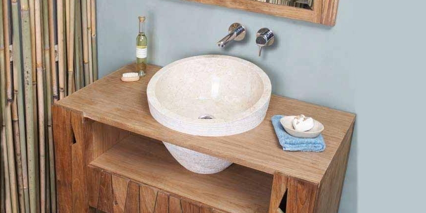 ORG011S Накладная раковина под столешницу  овальная BATi BALi  - Вид №1