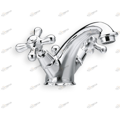 CRIIM211 Смеситель для раковины REGULAR со сливным клапаном 1 "1/4 Cristina Rubinetterie 