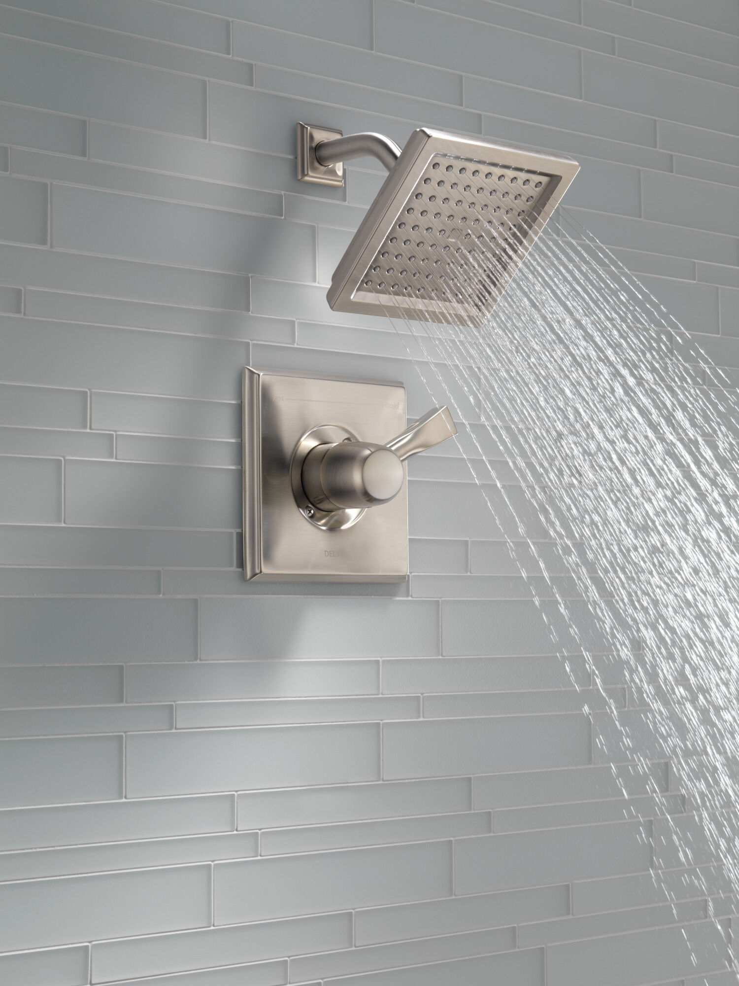 T14251-SP Облицовка для душа Monitor® серии 14 Delta Faucet Dryden Пятно из нержавеющей стали  - Вид №1