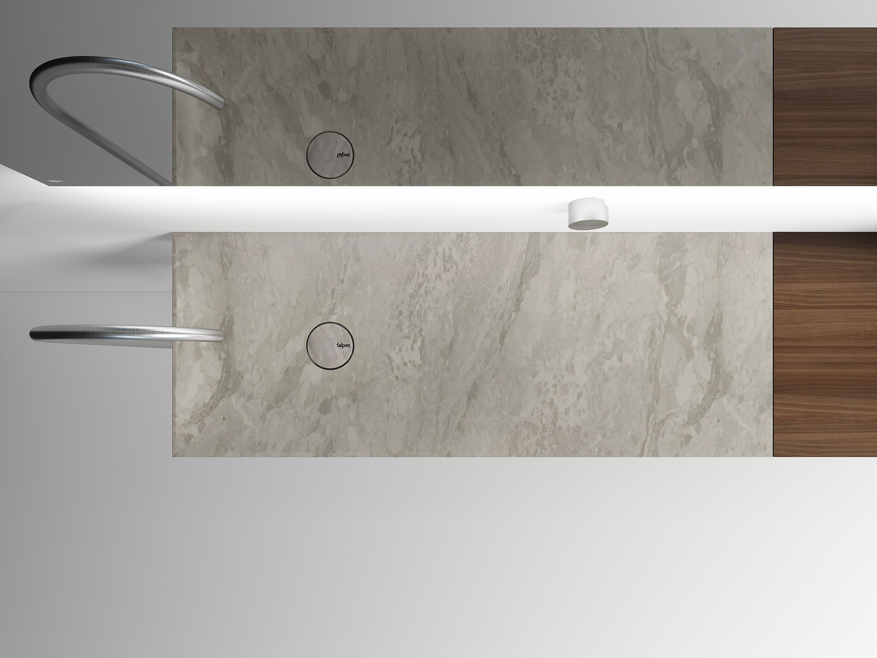 Подвесная консоль для умывальника Falper Senzafine ARCH-00035502 - Вид №1