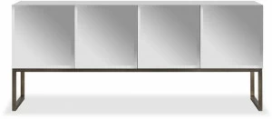 Stylish Club Комод из фанерованной древесины с зеркальной дверцей Slender Scf.sl10