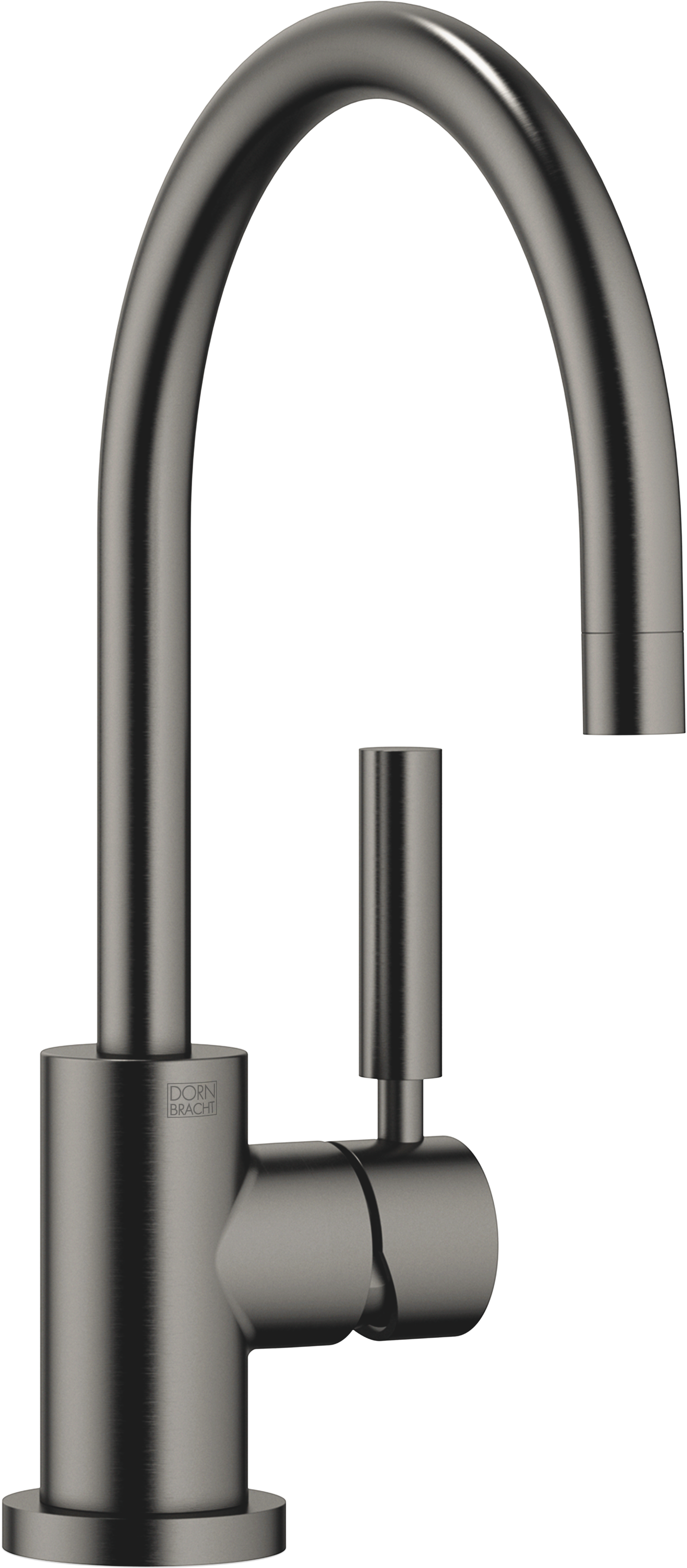 TARA Смеситель однорычажный - матовая темная платина