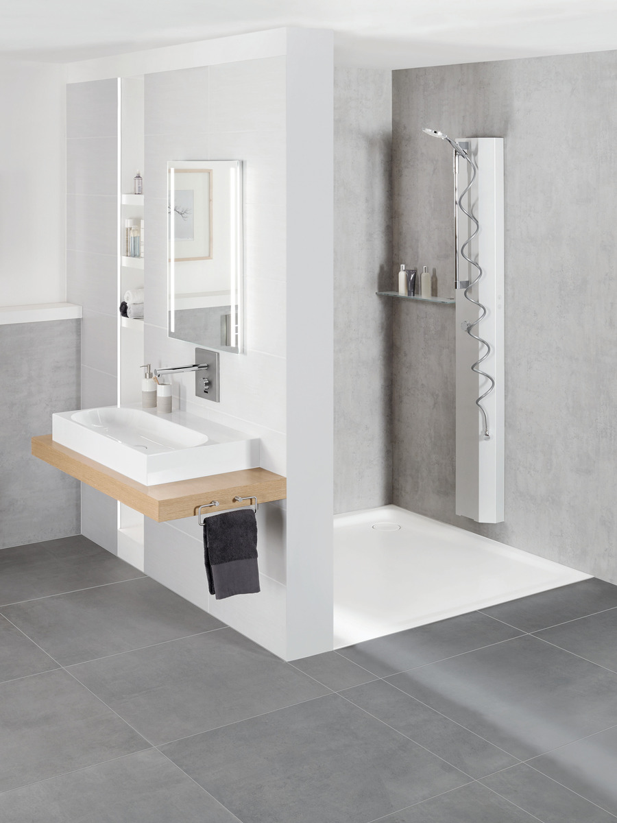 Душевой поддон KALDEWEI Сталь эмалированная 477-1 294 черный матовый 100 477-1294 - Вид №6