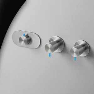 Термостат для душа матовая сталь с синей ручкой Toki Radomonte TKI55SCIL26