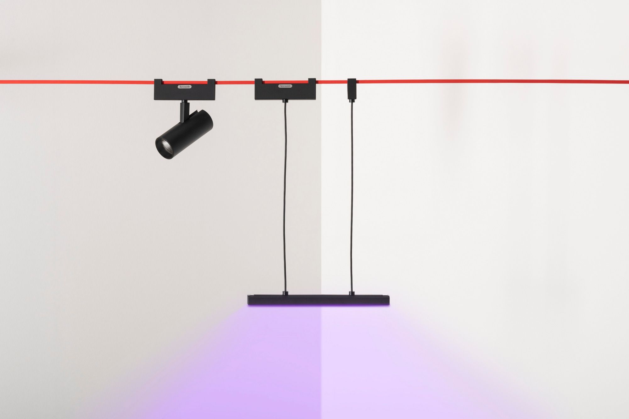 Металлическое освещение трека Artemide канатная дорога ARCH-00127604 - Вид №2