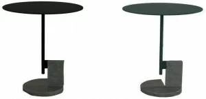 Roche Bobois Круглый журнальный столик из стали