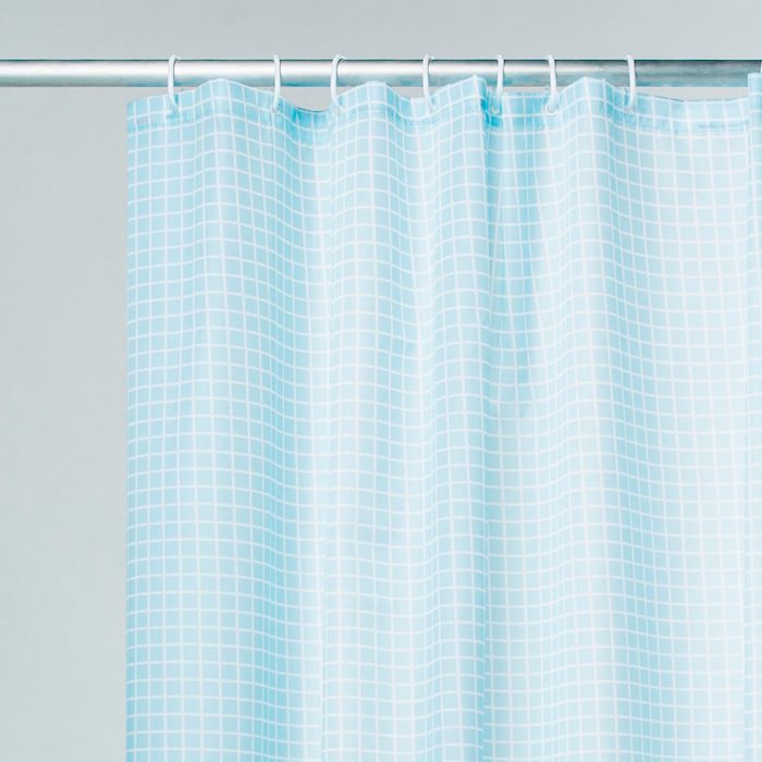 SCMI011P Milardo Blue Fresco Штора для ванной комнаты Blue Fresco Россия  - Вид №2