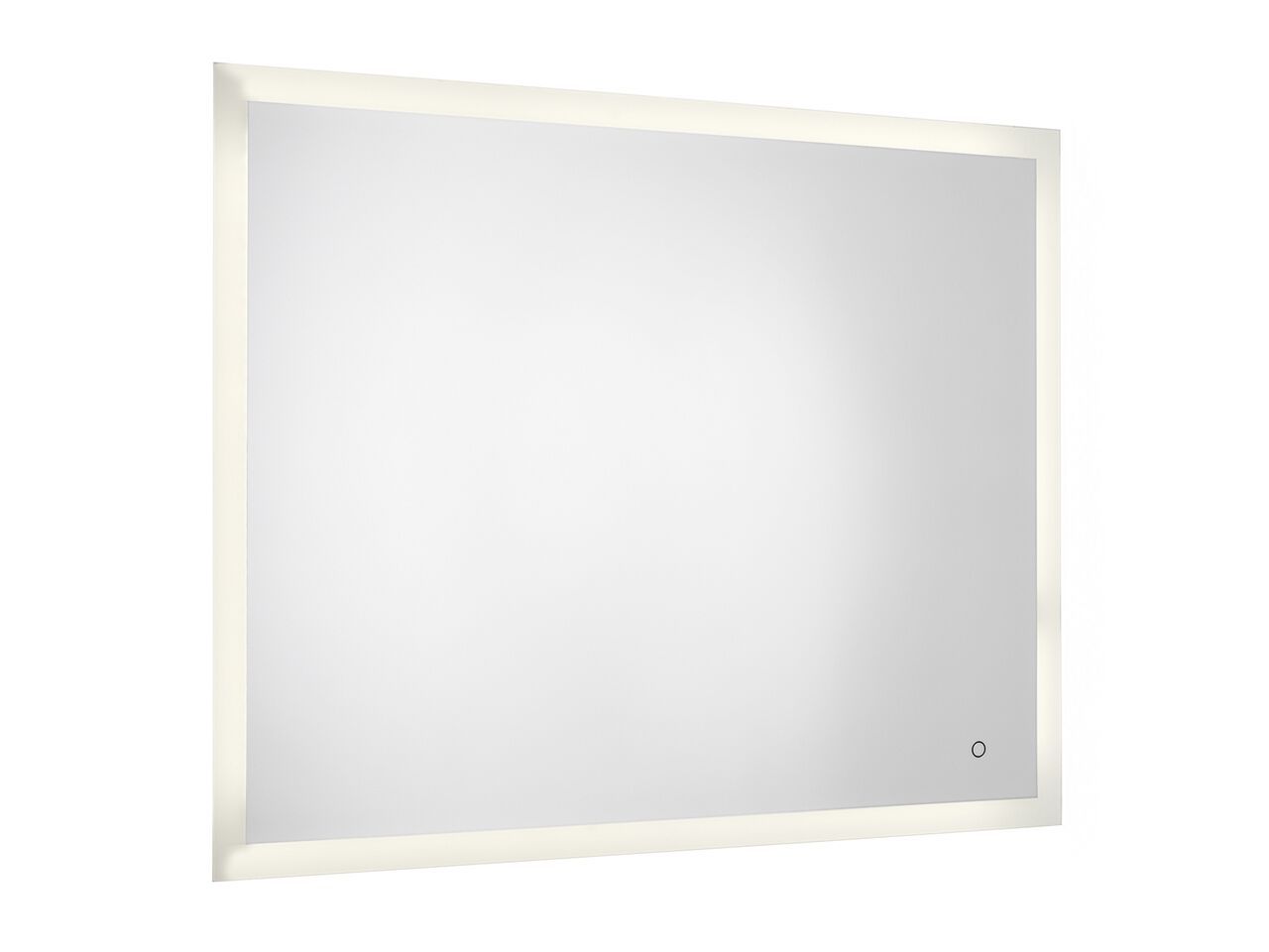 Прямоугольное зеркало для ванной комнаты со встроенным освещением GEDY PIERRE ARCH-00052611 - Вид №1