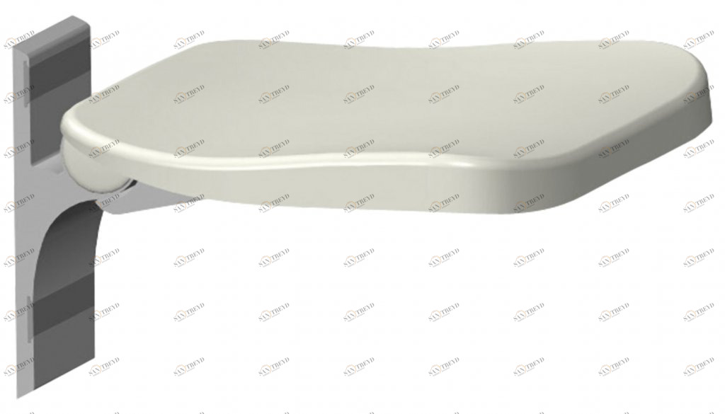 Сидение для душевого ограждения откидное BELBAGNO CUBO BB32A 