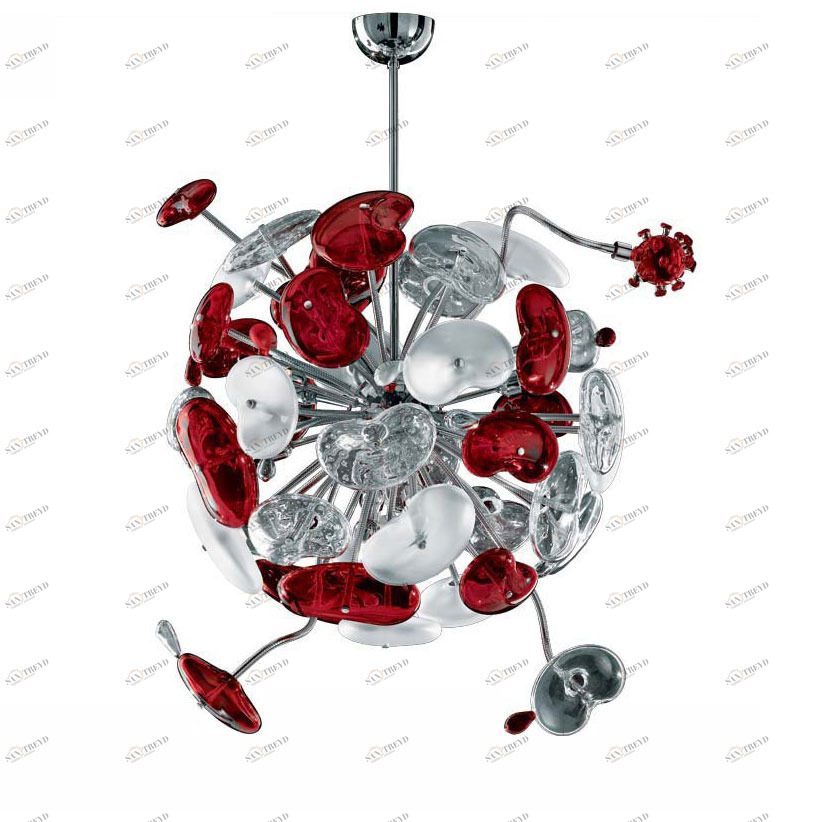 Подвесной светильник Cosmospora от De Majo COSMOSPORA DE MAJO ДИЗАЙНЕРСКИЕ 243130 Хром 