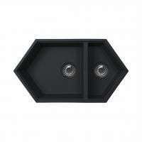 Кухонная мойка подстольного монтажа Creek Black KIT KRAKEN  - Вид №5
