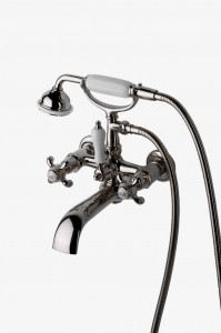 ETXT60 Наполнитель для открытых ванн Etoile с ручным душем и крестообразными ручками Waterworks