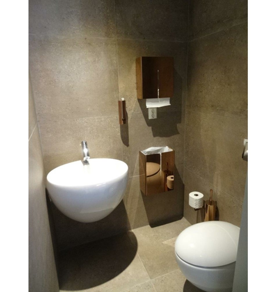 FROST Держатель туалетной бумаги 2 » медь Нержавеющая сталь Медь N1912-C  - Вид №5