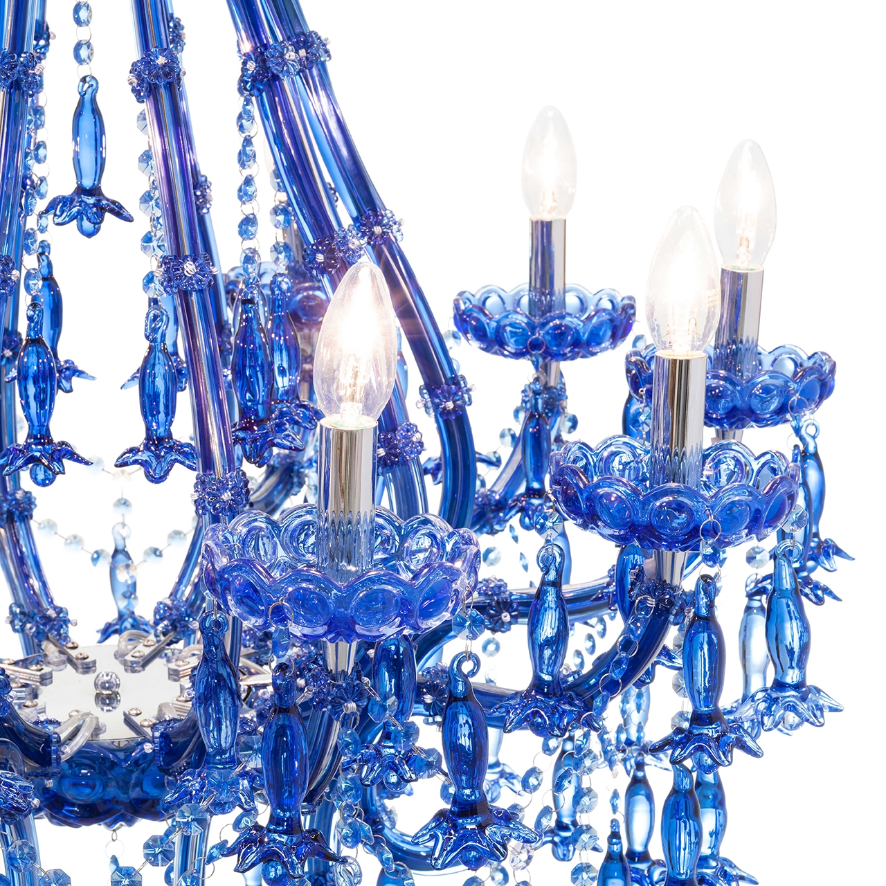 500181-91 ABHIKA ЛАМПА ПЛАМЯ 10 H113 D100 GREY  - Вид №6