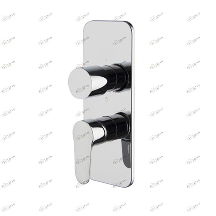 F3839X6 Встроенный смеситель с переключателем на 2/3 источника FIMA CARLO FRATTINI Serie 22 