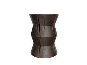 Круглый журнальный столик из акации