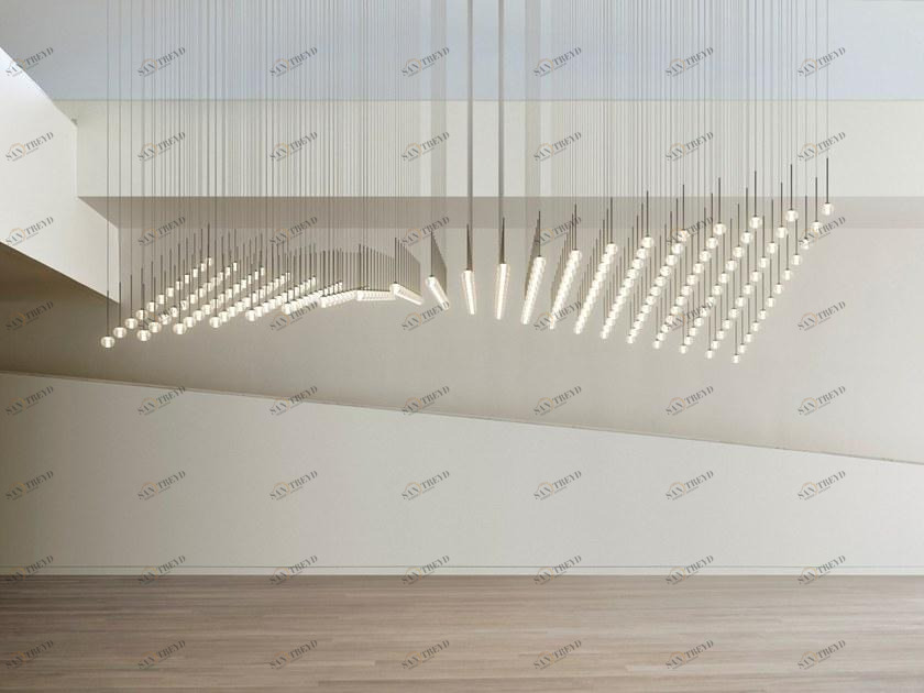 Vibia Светодиодная подвесная лампа из дутого стекла Algorithm sun-id-1411607