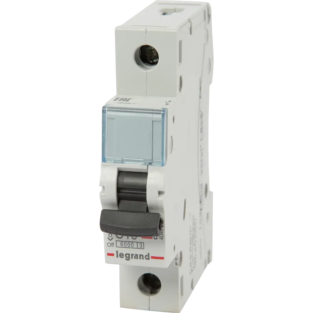 Автоматический выключатель Legrand TX3 1P C10 А 6 кА 10304382 STLM-2180269 