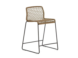 Морской канат сани сад табурет со спинкой